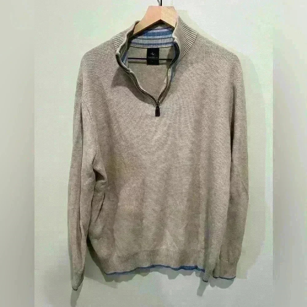 Tailorbyrd quarter zip pull over size XL